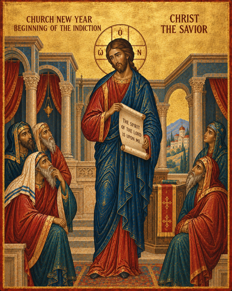 The Beginning of the Indiction, or the Church New Year