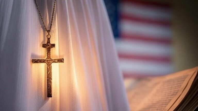 Cross Wearing Resurrects Faith’s Fierce Legacy